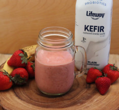 Kefir Kickstart Strawberry Smoothie