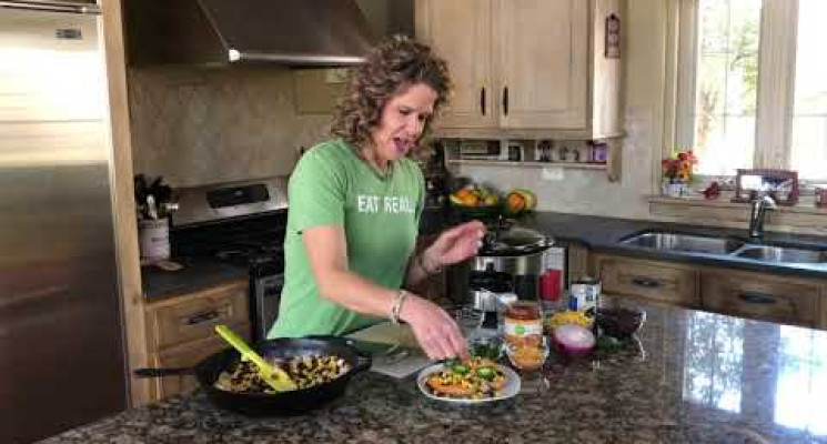 Easy Weeknight Dinner…Southwest Stuffed Sweet Potato!