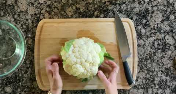 Cutting Cauliflower