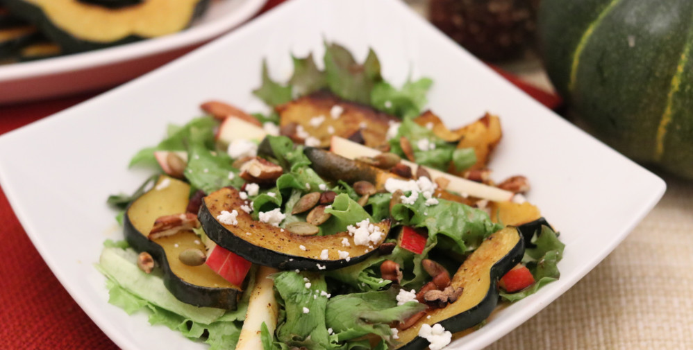 Acorn Squash and Apple Salad
