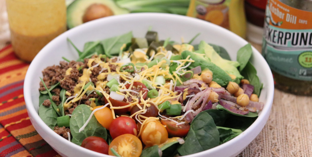 Classic Hamburger Salad