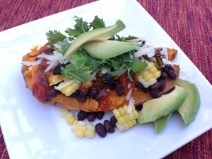 Southwest Stuffed Sweet Potato-Get-Real-Wichita-Kansas