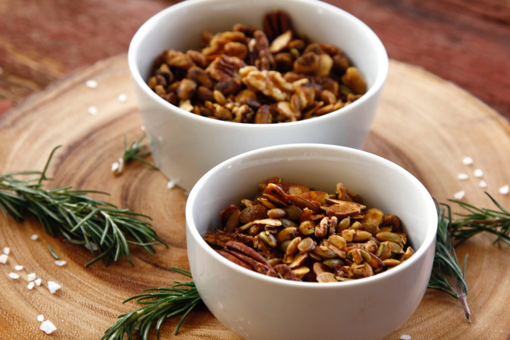Image of the Spiced Mixed Nuts from the Eat REAL America website