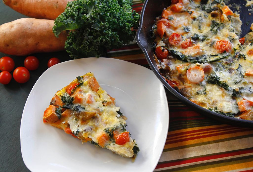 Photo of the Sweet Potato Kale Frittata
