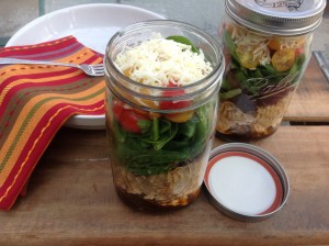 Mason Jar Chicken Pasta Salad-Get-Real-Wichita-Kansas