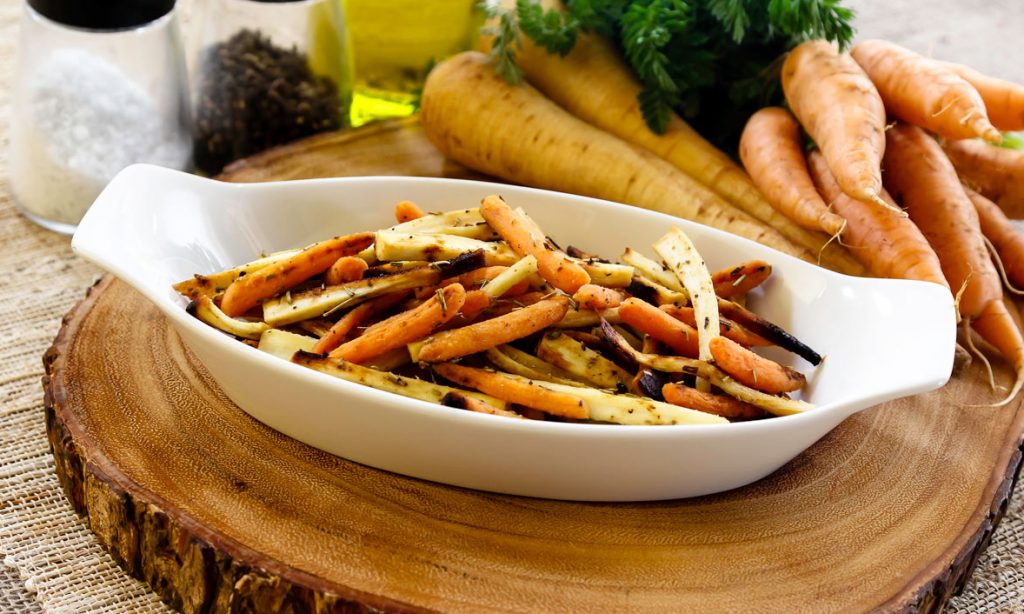 Photo of the Honey Dijon Roasted Carrots & Parsnips