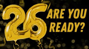 The number 26 with the caption "Are You Ready?"